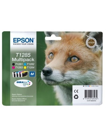 T1285 Multipack Cartouche Jet d'Encre Epson Renard