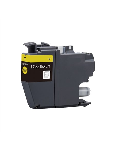 Cartouche d'Encre Compatible Brother LC3217Y Jaune