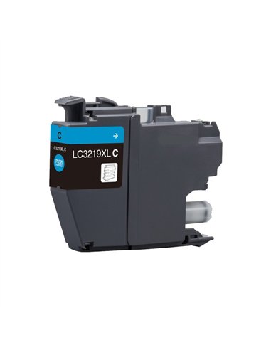 Brother LC3219XLC- Cyan -  Cartouche d'encre Compatible Brother