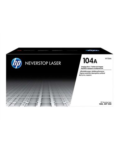 HP W1104A - 104A - Noir - Tambour