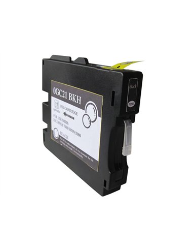 Compatible Ricoh 405532 / GC-21BK - Noir - Cartouche