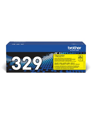 Brother TN329 - TN329Y - Jaune - Toner