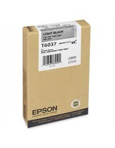 Epson T6037 - Noir Clair - Cartouche d'encre Epson