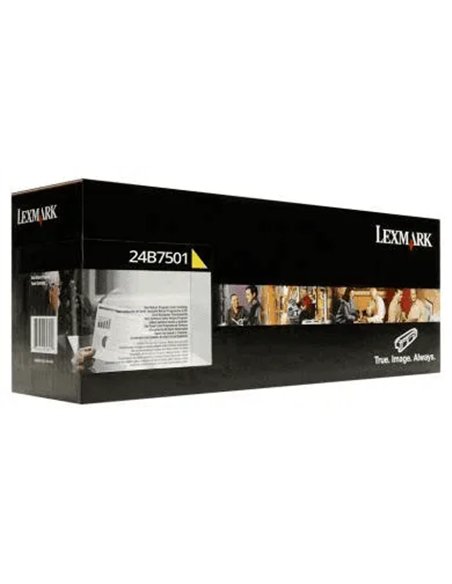 Lexmark 24B7501 - Jaune - 24B7501