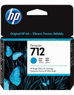 HP 712 - Cyan - 3ED67A