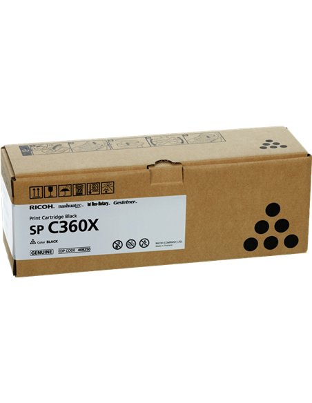 Ricoh Aficio SP-C361 - Noir - 408250/SPC360X