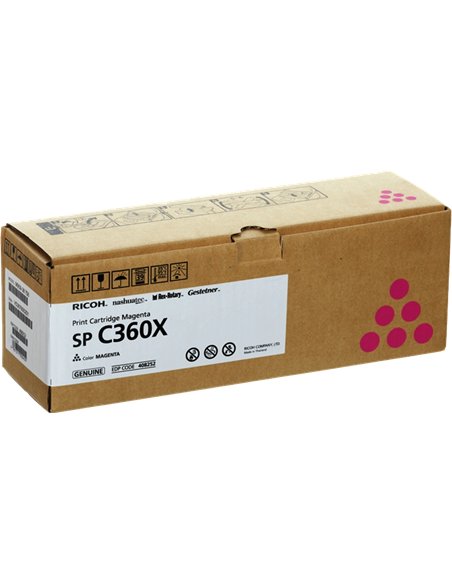 Ricoh Aficio SP-C361 - Magenta - 408252/SPC360X