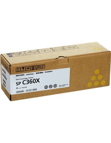 Ricoh Aficio SP-C361 - Jaune - 408253/SPC360X