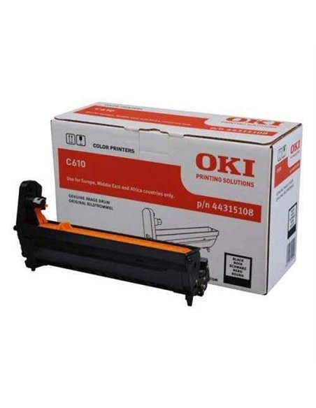 OKI C610 - Noir - Tambour - 44315108 (Tambour)