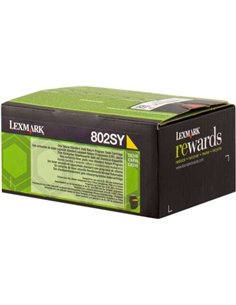 Lexmark CX310/CX410/CX510 - Jaune - 80C2SY0/80C2SYE/802SY