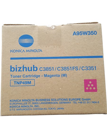 Konica Minolta TNP49 - Magenta - TNP49M/A95W350