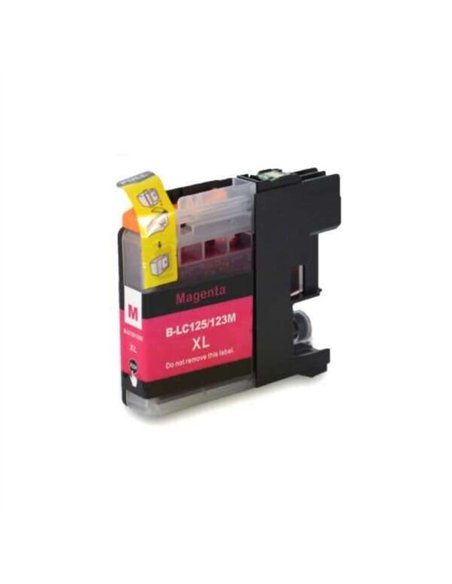 Brother LC125XL - Magenta - Compatible - Remplace LC125XLM
