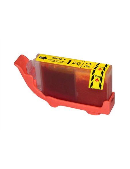 Canon CLI42 - Jaune - Compatible - Remplace 6387B001