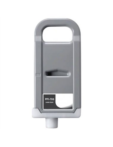 Canon PFI703/PFI303 - Noir mat pigmenté - Compatible - Remplace 2962B001/2957B001