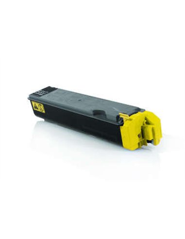 Kyocera TK510 - Cartouche Toner Jaune - Compatible - Remplace 1T02F3AEU0/TK510Y