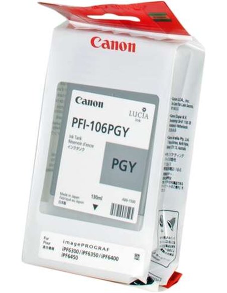 Canon PFI106 Gris Photo - PFI106PGY/6631B001