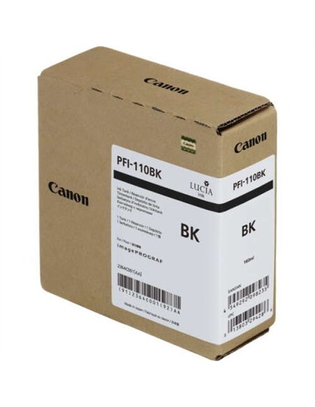 Canon PFI110 - Noir - 2364C001