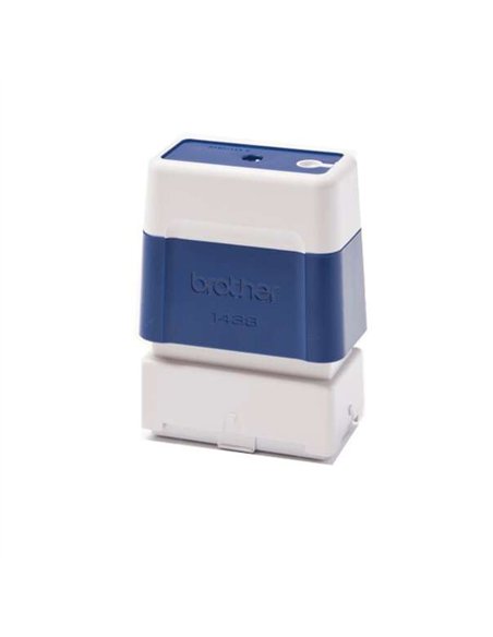 Brother PR1438E6P - Pack de 6 Supports pour Tampons - 14x38mm - Bleu