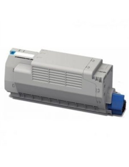 OKI Executive ES7460/ES7470/ES7480 - Cartouche toner cyan - Compatible - Remplace 45396215