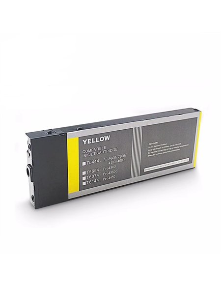Compatible Epson T6144 - C13T614400 - Jaune