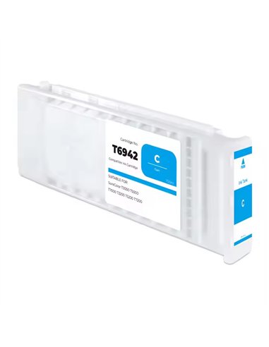 Compatible Epson T6942/T6922/T6932 - C13T694200/C13T692200/C13T693200 - Cyan