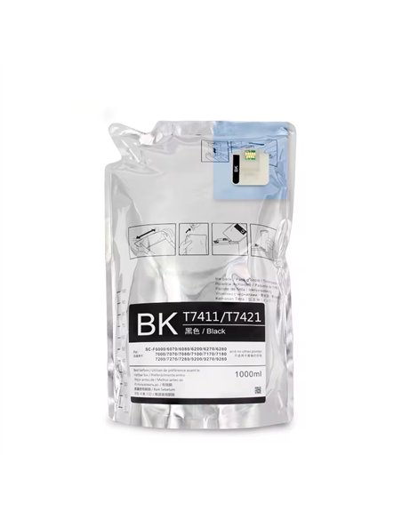 Compatible Epson T7411 - Encre Sublimation - C13T741100 - Noir
