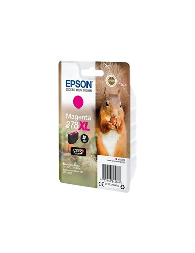 Epson T3793 - Epson 378XL - Ecureuil - Magenta - Cartouche d'encre Epson