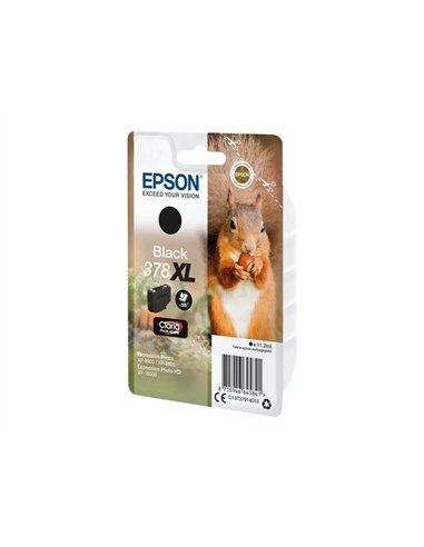 Epson T3791 - Epson 378XL - Ecureuil - Noir - Cartouche d'encre Epson