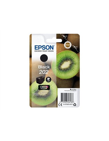 Epson 202 - Epson Kiwi - Noir - Cartouche d'encre Epson