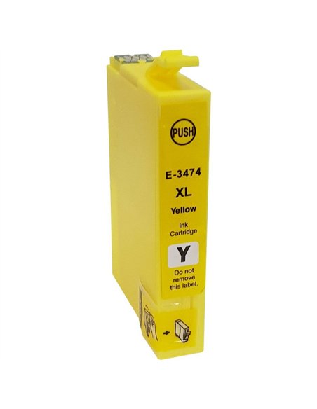 Epson 34XL - Epson Balle de Golf - Jaune - Cartouche compatible Epson