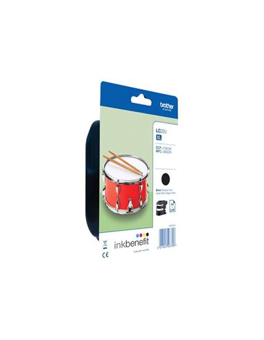 Brother LC-22XLBK - Noir - Cartouche XL Brother