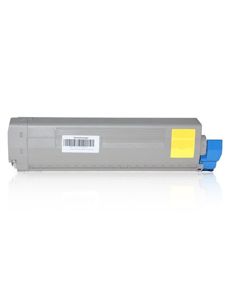 Oki 44844613 - Jaune - Cartouche Toner Compatible Oki