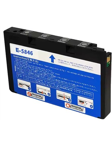 Compatible EPSON T5846 - PictureMate - Noir,Cyan,Magenta,Jaune - Cartouche