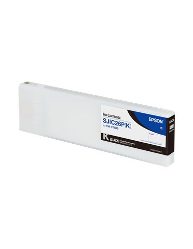 Compatible EPSON SJIC26P - C33S020618 - SJIC26PK - Noir