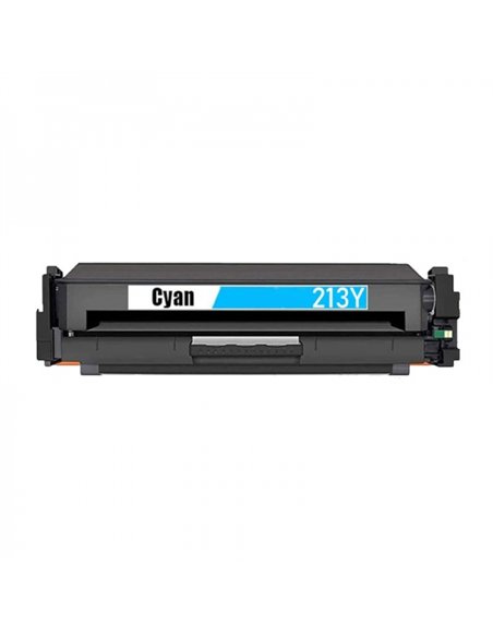 Cartouche de toner générique cyan HP W2131Y/W2131X/W2131A - Remplace 213Y/213X/213A