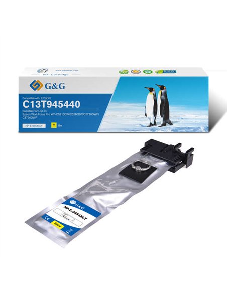 Compatible G&G Epson T9454 - C13T945440 - Jaune