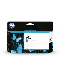 HP F9J97A - 745 - Cyan  - Cartouche