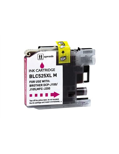 Compatible Brother - LC525XLM - Magenta 