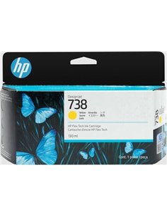 HP 498N7A - 738 - Jaune