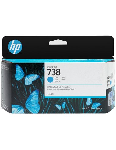HP 498N5A - 738 - Cyan