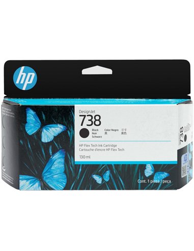 HP 498N4A - 738 - Noir