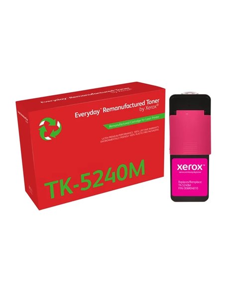 Xerox Everyday Kyocera TK5240 Magenta Cartouche de Toner Compatible - 1T02R7BNL0/TK5240M