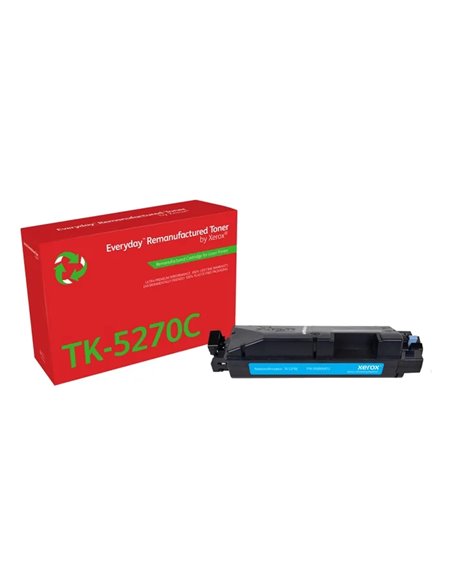 Xerox Everyday Kyocera TK5270 Cyan Cartouche de Toner Compatible - 1T02TVCNL0/TK5270C