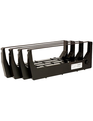 Tally Genicom TG6600 TG6800 Pack de 4 Rubans Matriciales Negras es - 255670-401