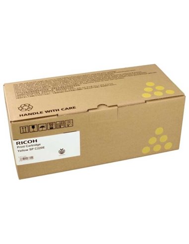 Ricoh SPC220/SPC221/SPC222/SPC240 Jaune Cartouche de Toner - 407643