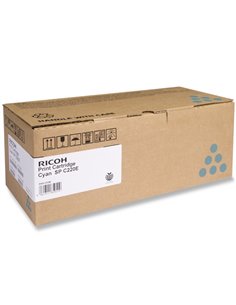 Ricoh SPC220/SPC221/SPC222/SPC240 Cyan Cartouche de Toner - 407645