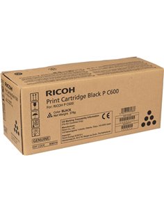Ricoh PC600 Noir Cartouche de Toner - 408314/P C600BK