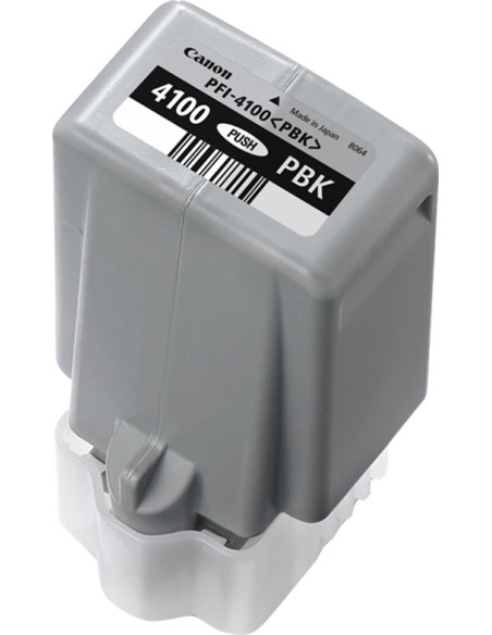 Canon PFI4100 Noir Photo Cartouche d'encre - PFI4100PBK/6777C001