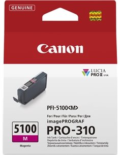 Canon PFI5100 Magenta Cartouche d'encre - PFI5100M/6954C001