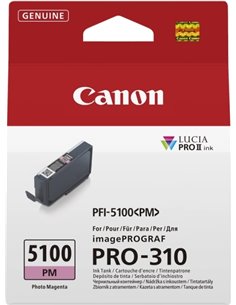 Canon PFI5100 Magenta Photo Cartouche d'encre - PFI5100PM/6957C001